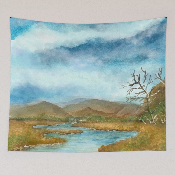 Item preview, River Landscape designed and sold by DariaCeppelli.