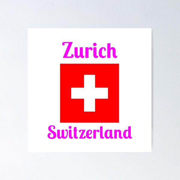 Item preview, Zurich Switzerland - Stylish Prints, designed and sold by Fleetwood1994.