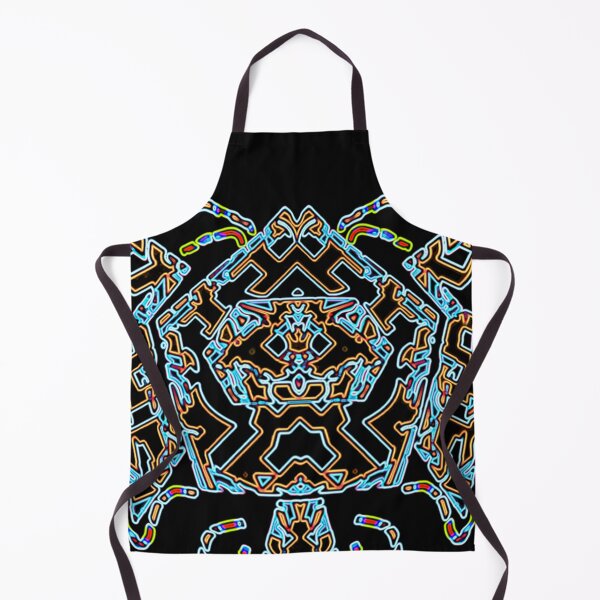 Item preview, Sci-Fi Robot Neon Blue designed and sold by Static-Fractal.