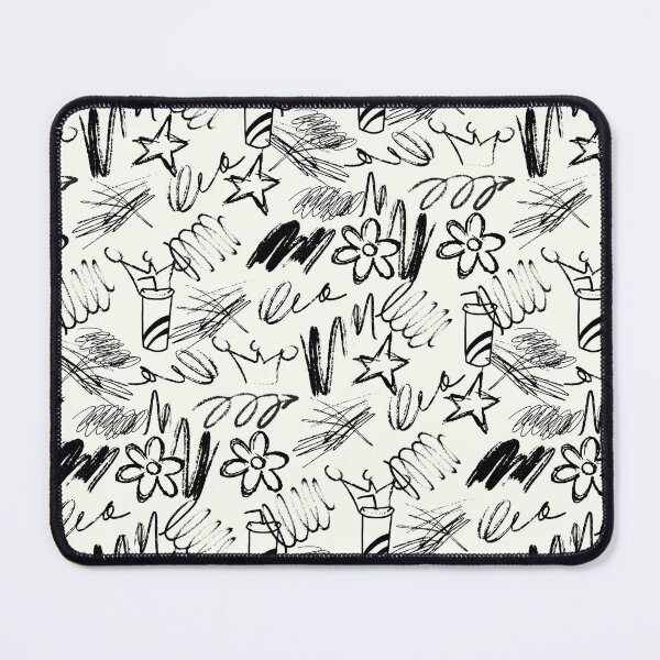 Item preview, Black & White Ink Sketch Doodles designed and sold by ZaisArtStudio.