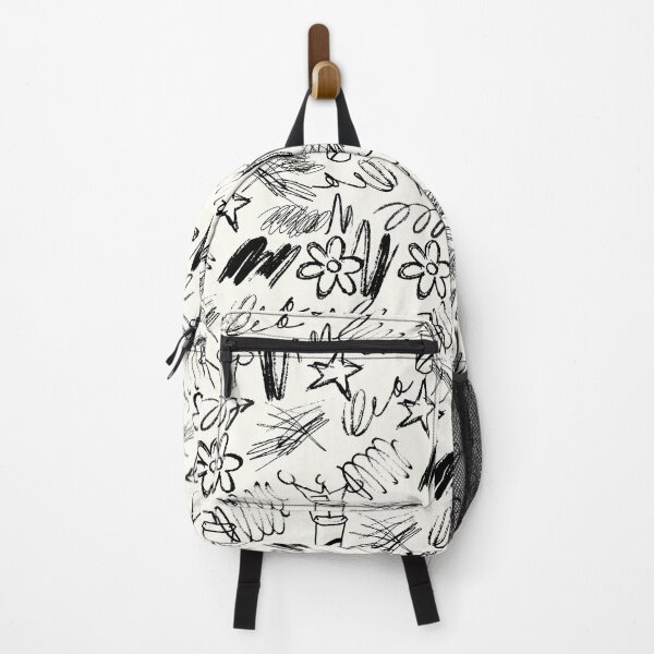 Item preview, Black & White Ink Sketch Doodles designed and sold by ZaisArtStudio.