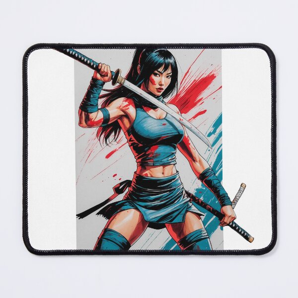 Item preview, Female ninja with katana designed and sold by HolaJosephina.