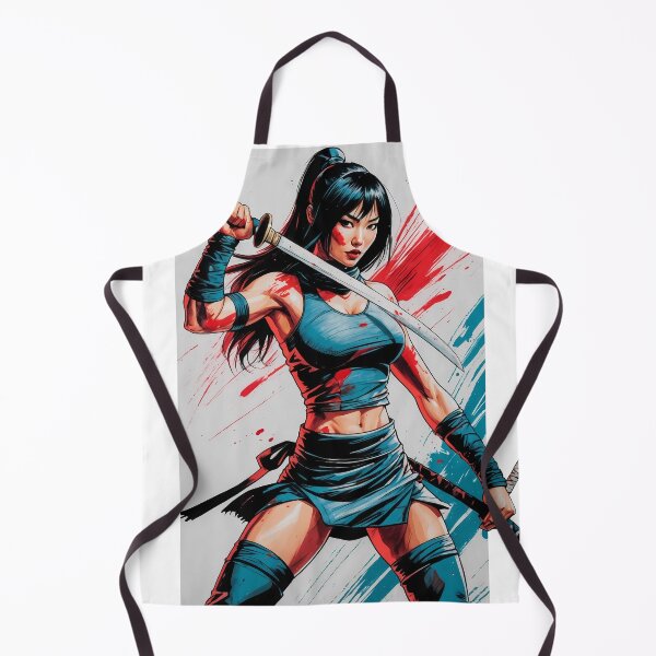 Item preview, Female ninja with katana designed and sold by HolaJosephina.