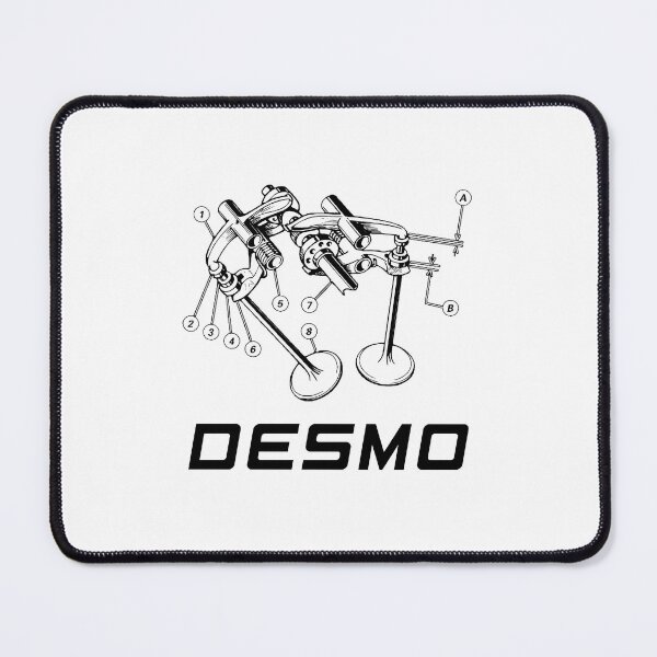 Item preview, Ducati desmo valve diagram in black designed and sold by fullstackphotos.