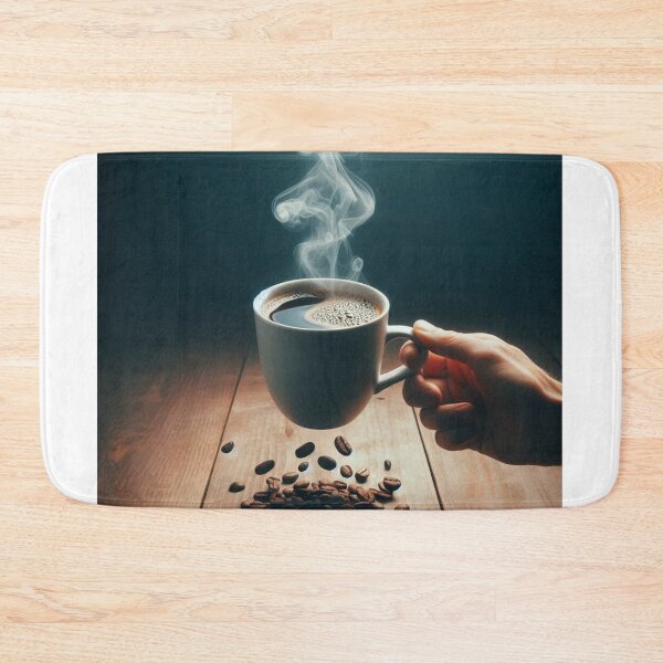 Item preview, Morning Magic – Floating Steaming Coffee Mug designed and sold by ashokreddy343.