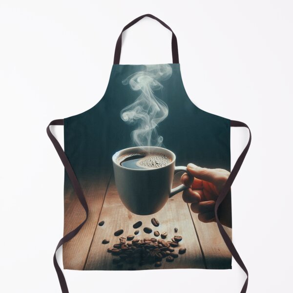 Item preview, Morning Magic – Floating Steaming Coffee Mug designed and sold by ashokreddy343.