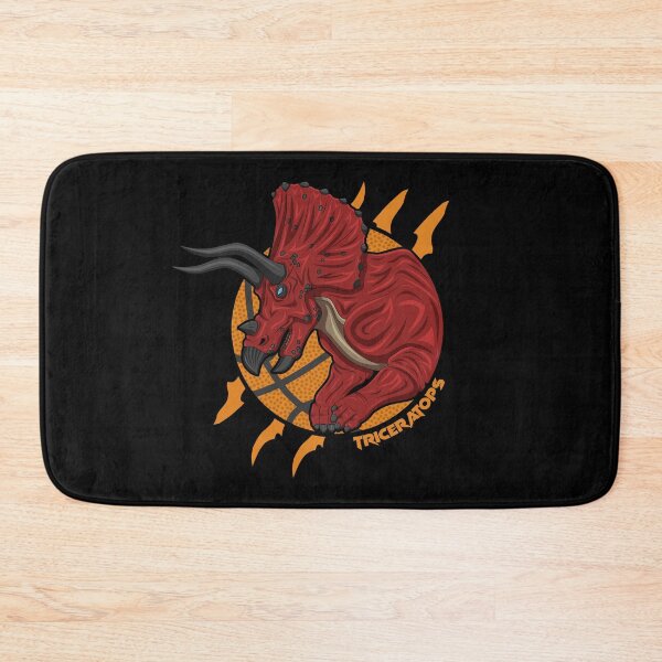 Item preview, Triceratops basket ball design designed and sold by Grimtech Workshop.