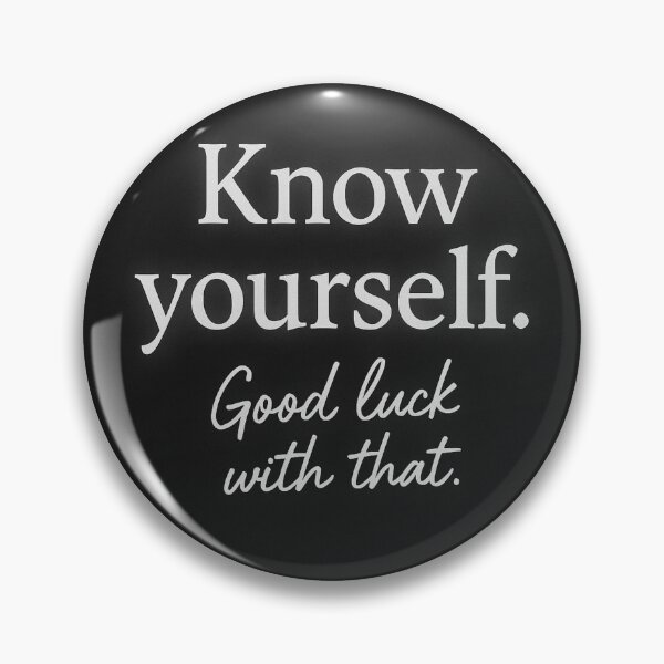 Item preview, Know yourself designed and sold by JustKnK.