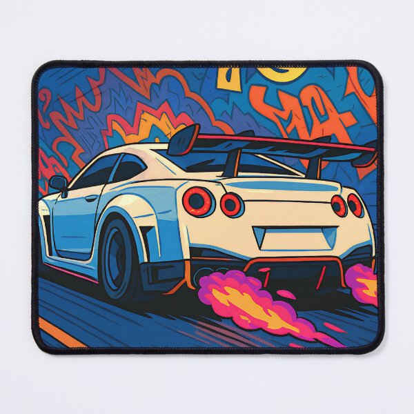 Item preview, Street Drift Graffiti – JDM Car Wall Art designed and sold by PosterFuel.