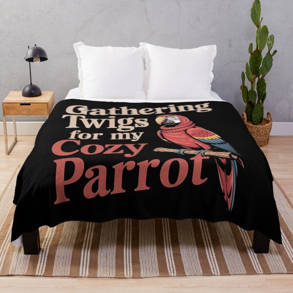 Item preview, Cozy parrot, Parrot, Cockatoo, Vibrant Feathers, Artistic Bird designed and sold by JansenGS.