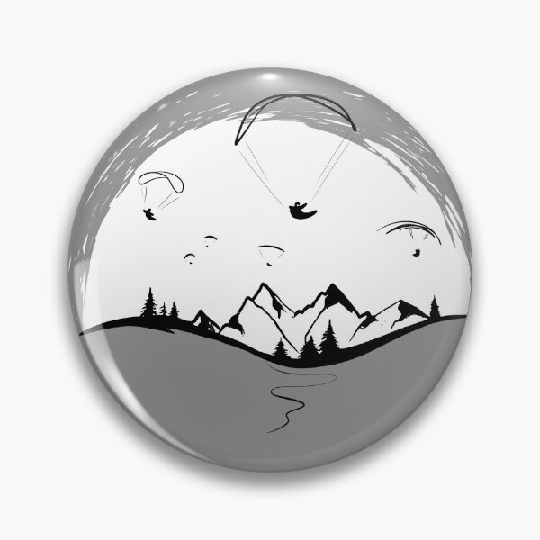 Item preview, Paraglide. Hills. designed and sold by tabemisa.