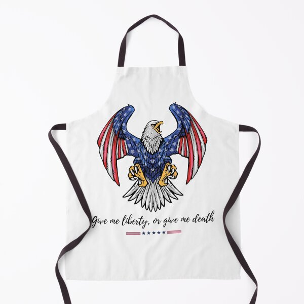 Item preview, An American patriotic eagle. An eagle with open wings on freedom. designed and sold by infinitearte.