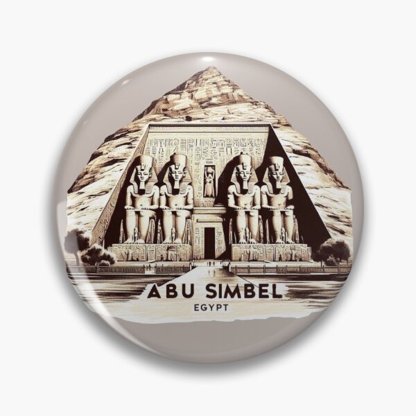 Item preview, Abu Simbel Temple, Southern Egypt designed and sold by Myra365Art.