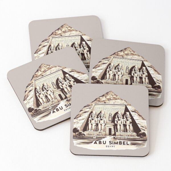 Item preview, Abu Simbel Temple, Southern Egypt designed and sold by Myra365Art.