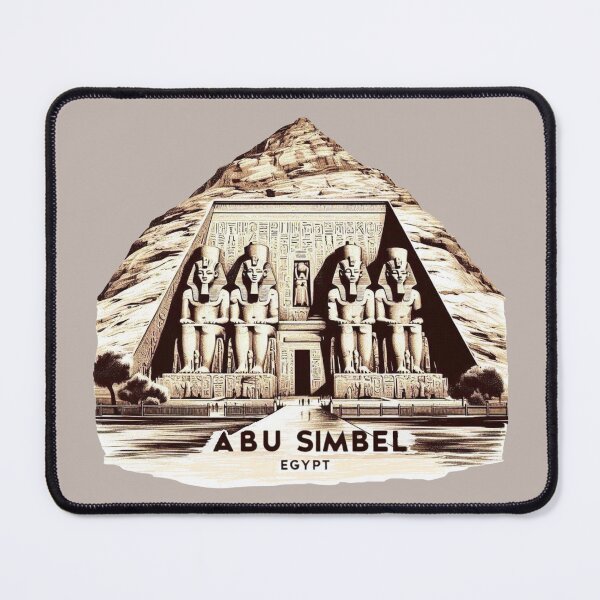 Item preview, Abu Simbel Temple, Southern Egypt designed and sold by Myra365Art.