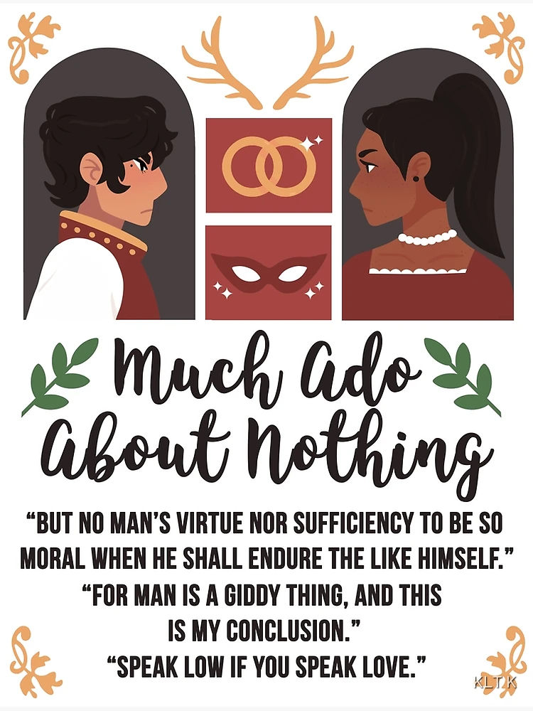 2014 Much Ado About Nothing Poster for Sale by Shakespeare