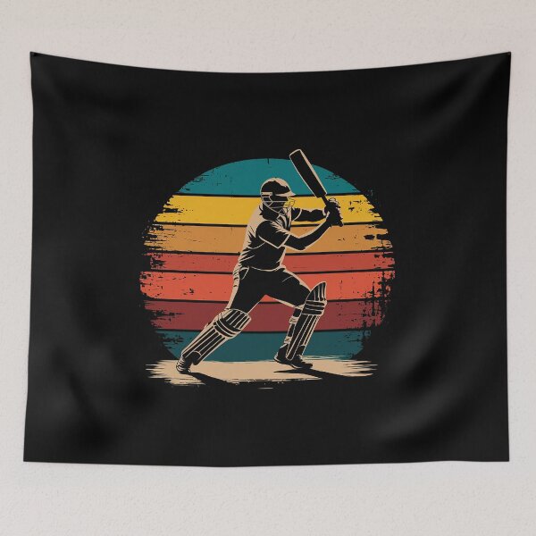 Item preview, Cricket Game - Cricketer Cricketing Batting designed and sold by LAZAR-EG.