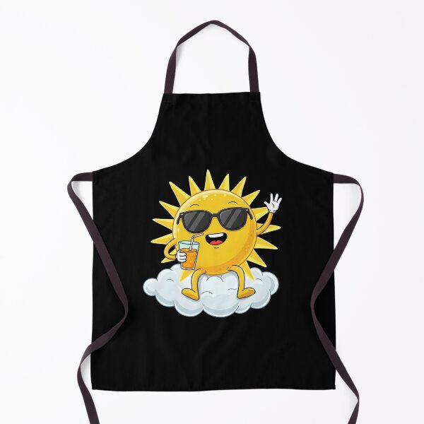 Item preview, Cool Cartoon Sun with Sunglasses & Juice – Cute Summer Sticker designed and sold by Unlimited-Style.