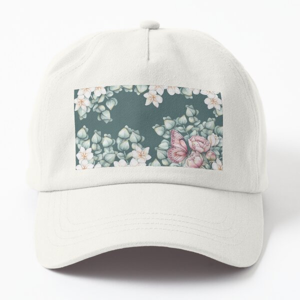 Item preview, Pfingstrosen und Schmetterling in Grün designed and sold by CrisGHeer Art &Illustration.