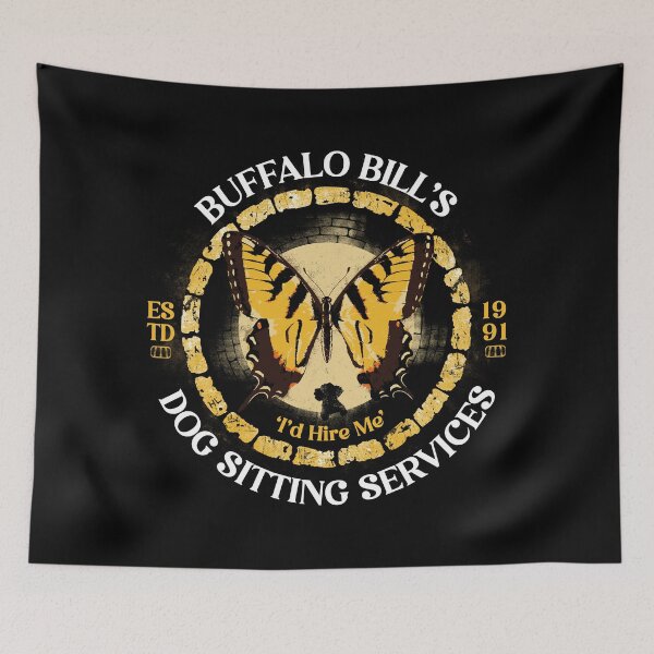 Item preview, Buffalo Bills silence of the lambs horror moth dog designed and sold by therocketman.