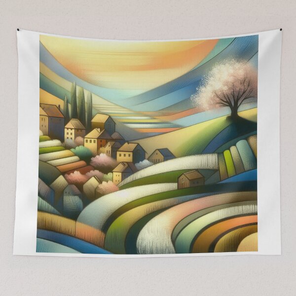 Item preview, Rainbow Terraces designed and sold by Beyondnote-Art.