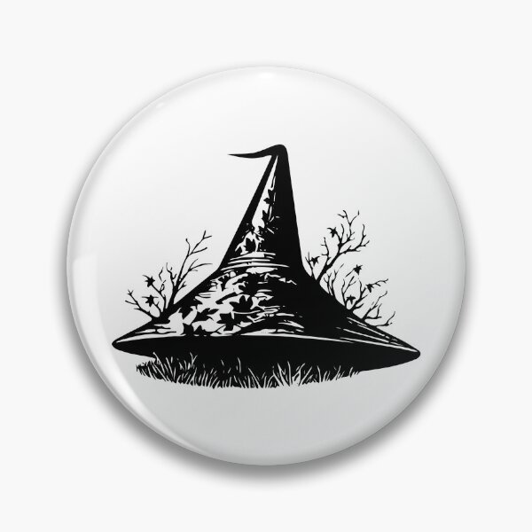 Item preview, Witch Hat Pointed Sorceress Dark Magic Wizard Halloween designed and sold by inkoutninja.