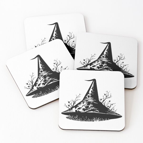 Item preview, Witch Hat Pointed Sorceress Dark Magic Wizard Halloween designed and sold by inkoutninja.