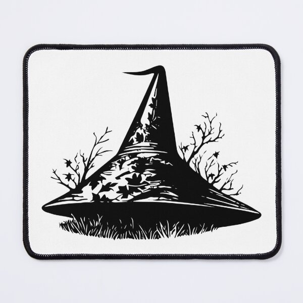 Item preview, Witch Hat Pointed Sorceress Dark Magic Wizard Halloween designed and sold by inkoutninja.
