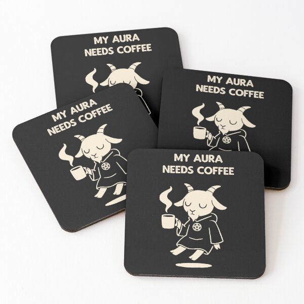 Item preview, My Aura Needs Coffee designed and sold by Mrs-Awful.