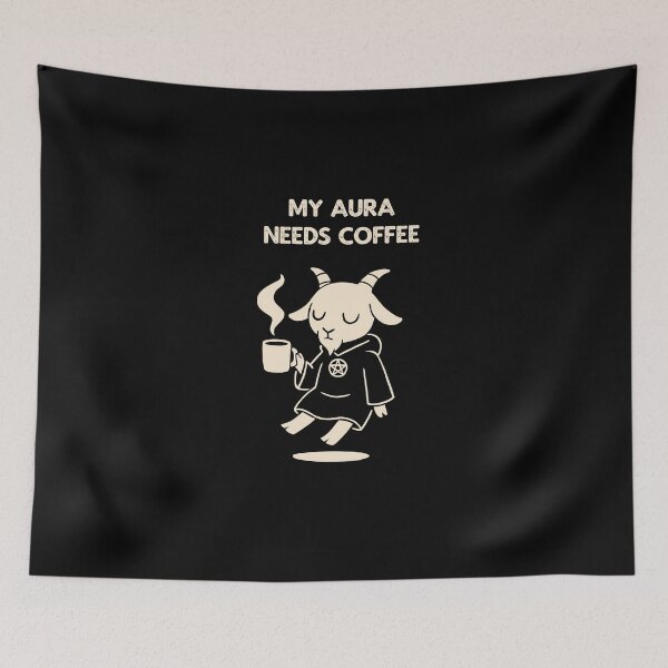 Item preview, My Aura Needs Coffee designed and sold by Mrs-Awful.