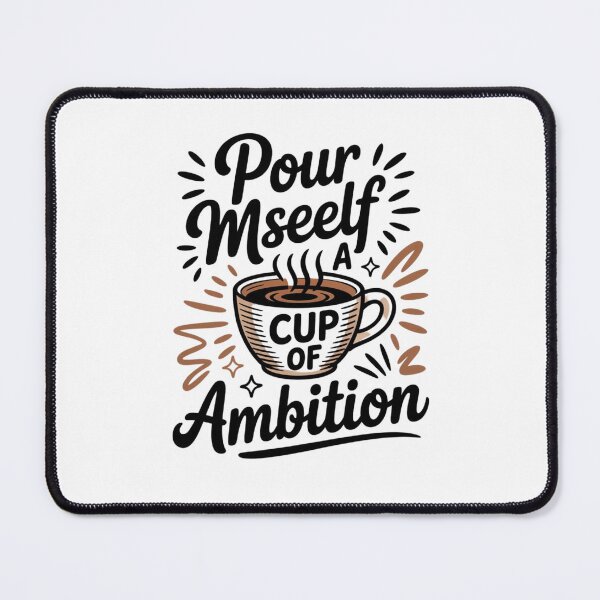 Item preview, Pour Myself a Cup of Ambition designed and sold by Mateusz Majcherek.