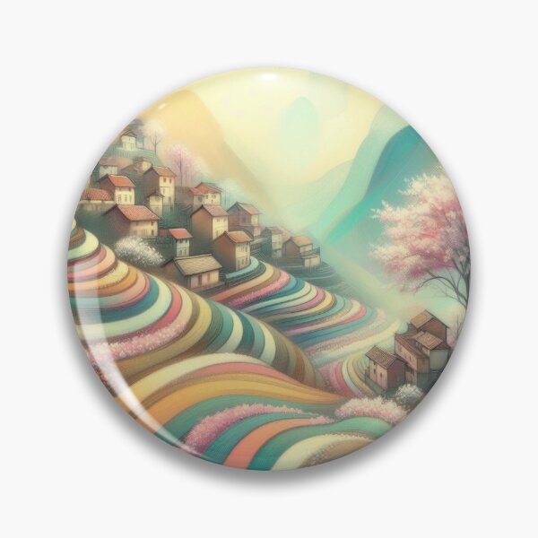 Item preview, Rainbow Terraces designed and sold by Beyondnote-Art.
