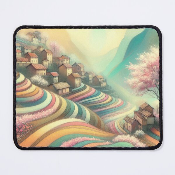 Item preview, Rainbow Terraces designed and sold by Beyondnote-Art.