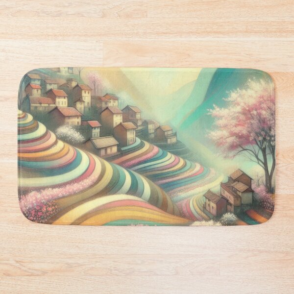 Item preview, Rainbow Terraces designed and sold by Beyondnote-Art.