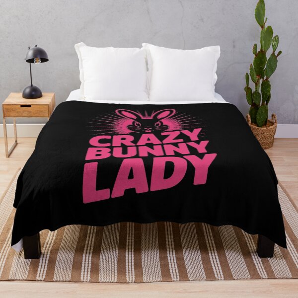 Item preview, Crazy Bunny Lady Bunny Rabbit Gift designed and sold by WindowStone.