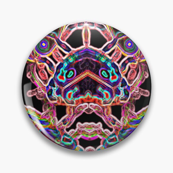 Item preview,  Alien Creature Abstract Neon Pink designed and sold by Static-Fractal.
