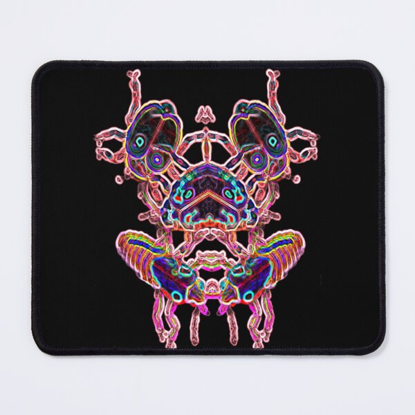 Item preview,  Alien Creature Abstract Neon Pink designed and sold by Static-Fractal.