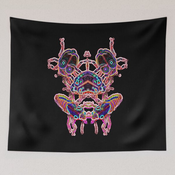 Item preview,  Alien Creature Abstract Neon Pink designed and sold by Static-Fractal.