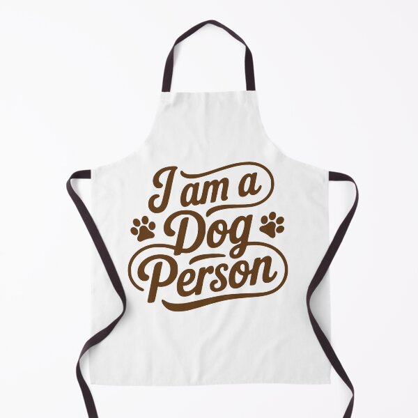Item preview, I AM A DOGPERSON-typography funny sticker for a doglover designed and sold by designkb.