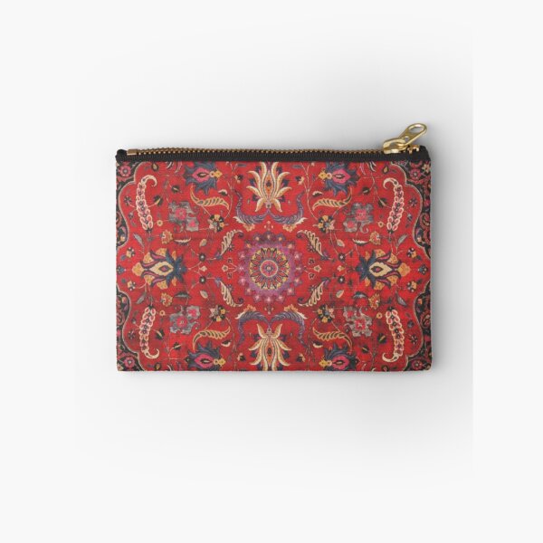 Item preview, Red Persian Rug Vintage Carpet Pattern designed and sold by Vicky Brago-Mitchell®.