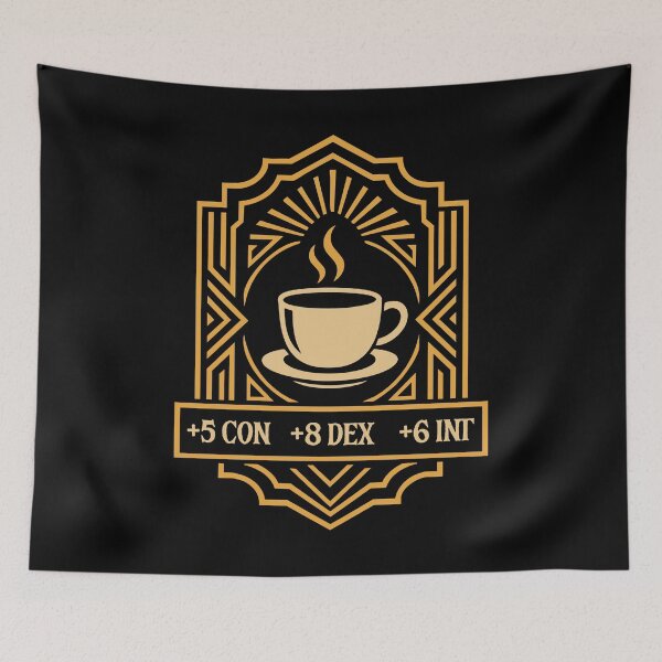 Item preview, Café Objeto Mágico TTRPG designed and sold by pixeptional.