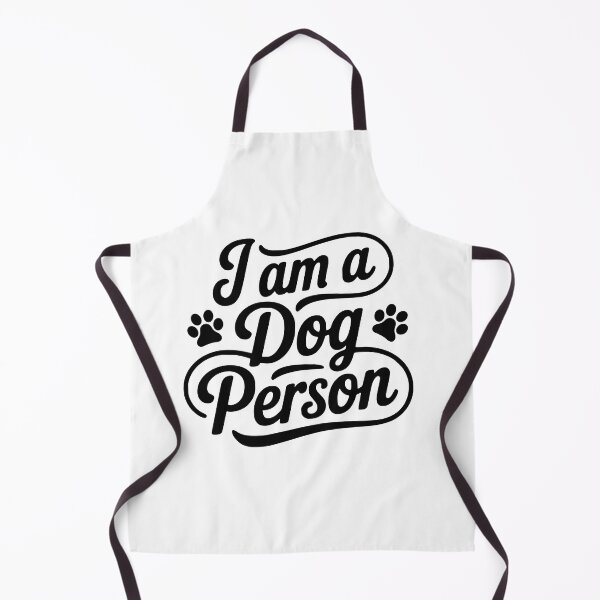 Item preview, I AM A DOGPERSON-typography funny sticker for a doglover designed and sold by designkb.
