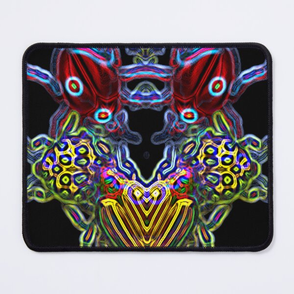 Item preview, Alien Creature Abstract Multi-colour designed and sold by Static-Fractal.