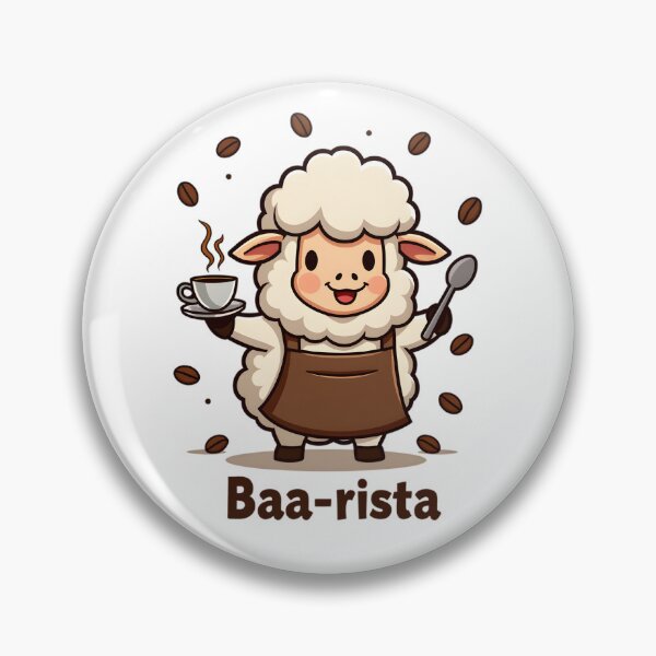 Item preview, Baa-rista designed and sold by Code Pet sometimes Sleep.