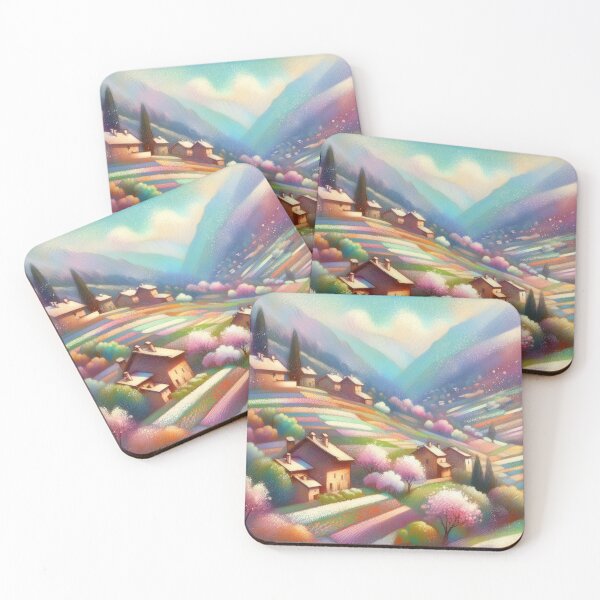 Item preview, Rainbow Terraces designed and sold by Beyondnote-Art.