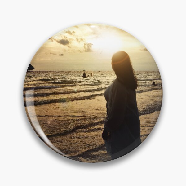 Item preview, Girl Watching Boracay Sunset designed and sold by SarahSison.