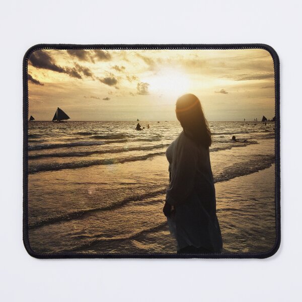 Item preview, Girl Watching Boracay Sunset designed and sold by SarahSison.