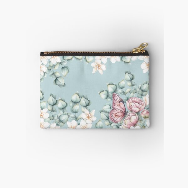 Item preview, Calm Green Peonies and Butterfly designed and sold by CrisGHeer Art &Illustration.