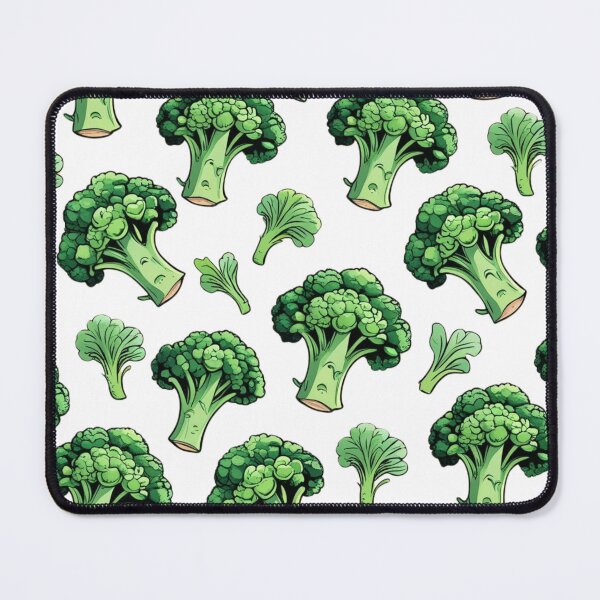 Item preview, Broccoli Pattern – Minimalist Green Vegetable Design designed and sold by CharlieMakes.