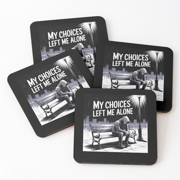 Item preview, My Choices left me Alone designed and sold by Mateusz Majcherek.